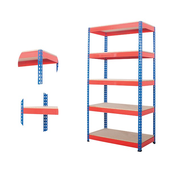 Storage Shelving Rack Utility Shelf 5-Tier Heavy Duty